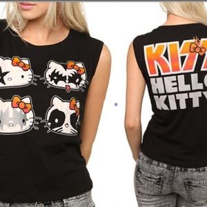 Hello Kitty - KISS - Muscle Tee